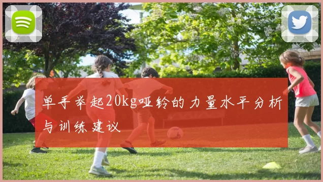 单手举起20kg哑铃的力量水平分析与训练建议