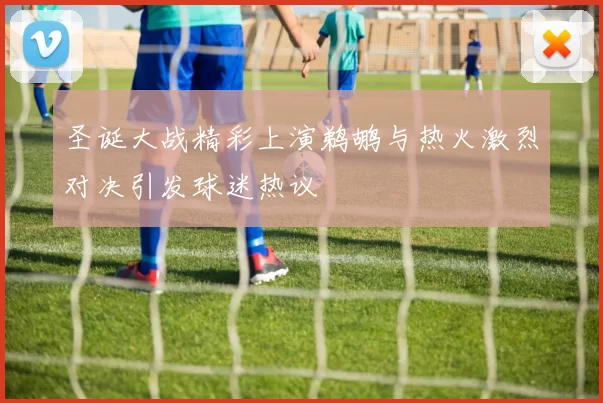 圣诞大战精彩上演鹈鹕与热火激烈对决引发球迷热议